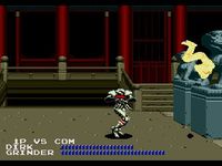 une photo d'Ã©cran de Fighting Masters sur Sega Megadrive